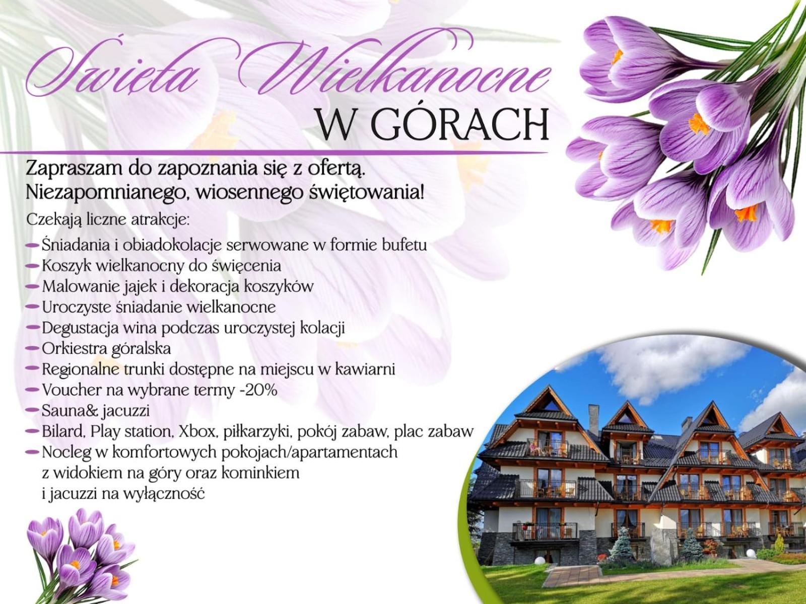 ECO Villa Karpatia Ski&SPA Murzasichle Esterno foto